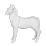 Sagebrook Home Resin 11"H Zebra, White