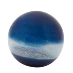 Sagebrook Home Glass, 6`` Orb, Blue