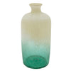 Sagebrook Home Glass, 16"H Frosted Vase, Green