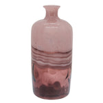 Sagebrook Home Glass, 16``H Hand Blown Vase, Pink