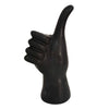 Sagebrook Home 6``H Thumbs Up Table Deco, Black