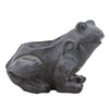 Sagebrook Home 15968-02 8" Resin, Frog Planter, Black