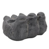Sagebrook Home 15972 13" Resin, Lovebirds Planter, Gray