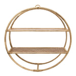 Sagebrook Home Rattan, 29`` Round Shelf, Natural