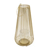 Sagebrook Home Metal, 16``H Wire Lantern, Gold