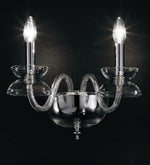 Meyda Lighting 174420 13.5"W Dali 2 LT Wall Sconce