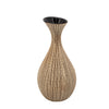 Sagebrook Home 16022-01 13" H Sorori Vase, Beige