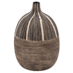 Sagebrook Home 16023-03 10" H Tribal Vase, Brown