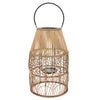 Sagebrook Home Wicker 21``H Lantern, Natural