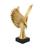 Sagebrook 16067-01 Home Resin 14``H Eagle Table Accent, Gold
