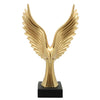 Sagebrook Home 16067-02 20" H Resin Eagle Table Accent, Gold