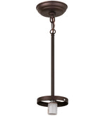 Meyda Lighting 163149 5"W Mahogany Bronze 1 LT Pendant Hardware