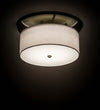 Meyda Lighting 163333 18"W Cilindro Presidio Flushmount Ceiling Fixture