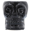 Sagebrook Home 16385-01 Ceramic, 5" Skull Vase, Black