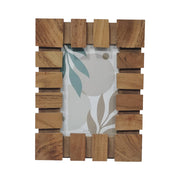Sagebrook Home 18663-01 Wood, 4X6 Photo Frame, Brown