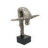Sagebrook Home 16547-01 Resin, 24" Bowing Human, Gunmetal