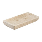 Sagebrook Home 17379-01 Wood, 16" Rectangular Tray, Natural