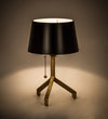Meyda Lighting 167594 16"H Cilindro Sofisticato Table Lamp