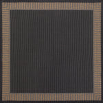 Couristan Recife Wicker Stitch 8'6" X 8'6" Square Indoor/Outdoor  Transitional Rug