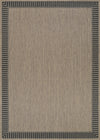 Couristan Recife Wicker Stitch 2'3" X 7'10" Runner Indoor/Outdoor  Transitional Rug