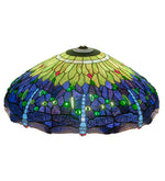 16943 22" Wide Tiffany Hanginghead Dragonfly Lamp Shade Meyda Lighting 