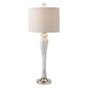 IMAX Worldwide Home Marbleized Glass Lamp