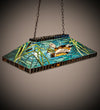 Meyda Lighting 17249 39" Long Wood Ducks Oblong Pendant