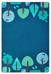Carpet For Kids KIDSoft Tranquil Trees - Blue Rug