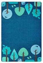 Carpet For Kids KIDSoft Tranquil Trees - Blue Rug
