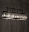 177819 61"L Quadrato Graz Oblong Pendant Meyda Lighting 