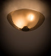 Meyda Lighting 177919 16"W Yates Flushmount Ceiling Fixture