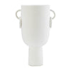 Sagebrook Home 17928-02 Ceramic, 13" Vase With Handles, White