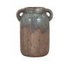 IMAX Worldwide Home Bardot Large Blue Stone Ceramic Vase