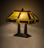 Meyda Lighting 184702 20"H Chaves Oblong Table Lamp