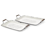 IMAX Worldwide Home Devon Decorative Trays - Set of 2