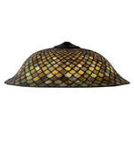Meyda Lighting 18933 20" Wide Tiffany Fishscale Lamp Shade