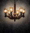 Meyda Lighting 18983 30" Wide Kendall 6 Light Chandelier