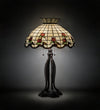 Meyda Lighting 19138 31.5"H Roseborder Table Lamp