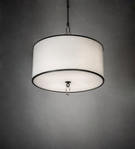 Meyda Lighting 192013 24" Wide Cilindro Textrene Pendant