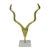 Sagebrook Home 18298 Metal, 18" Impala On Base, Gold