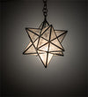 Meyda Lighting 196886 12" Wide Moravian Star Pendant