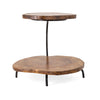 Imax Worldwide Home Preston Two Tier Teak Wood Tray