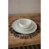 Kalalou CHC1003 White Ceramic Dinnerware Bowl Set of 3