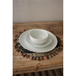 Kalalou CHC1003 White Ceramic Dinnerware Bowl Set of 3