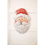 Kalalou A6302 Painted Metal Santa Door Hanger