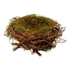 Benzara BM229342 Handmade Accent Decor with Bird Nest Design, Large, Brown