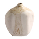 Sagebrook Home 19013 Wood, 9" Carved Teak Vase, Natural
