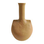 Sagebrook Home 18246 Stoneware, 9" Adobe Vase, Mustard
