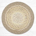 Earth Rugs CH-776 Natural Jute Chair Pad 15.5``x15.5``