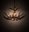 Meyda Lighting 200431 38" Wide Antlers Deer 8 Light Chandelier